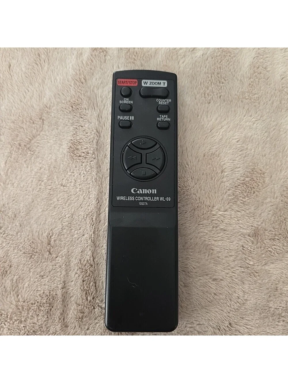 Pre-Owned Canon WL-69 10537A Camcorder Remote Control - OEM Genuine Original